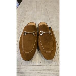 Steve Madden Women's Suede Mules Size 10 Brown Loafer Slip On Casual